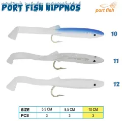 Portfish Hippnos 8,5 CM Silikon Yem