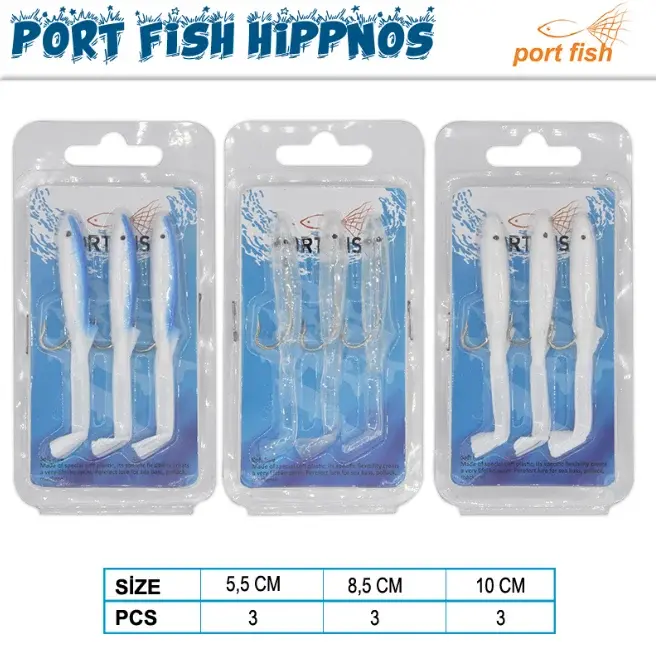 Portfish Hippnos 8,5 CM Silikon Yem