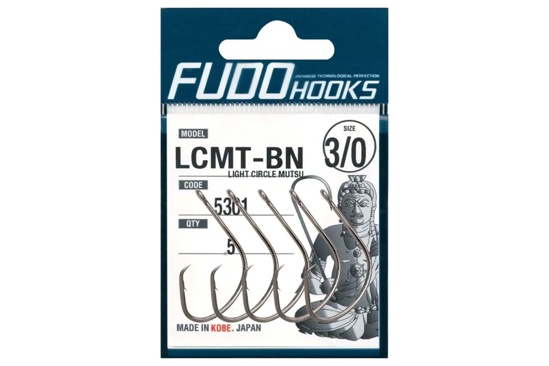 Fudo 5301 Light Circle Mutsu Black Nikel İğne
