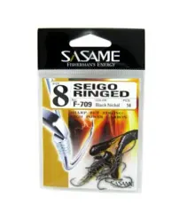 Sasame F-709 BL Nickel Seigo Ringed İğne
