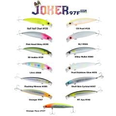 Fujin Joker 97mm 12.6gr SSR Floating Maket Balık