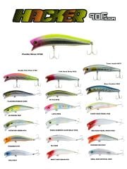Fujin Hacker 90mm 13.7gr SSR Floating Maket Balık